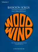 BASSOON SOLOS VOL 1 cover